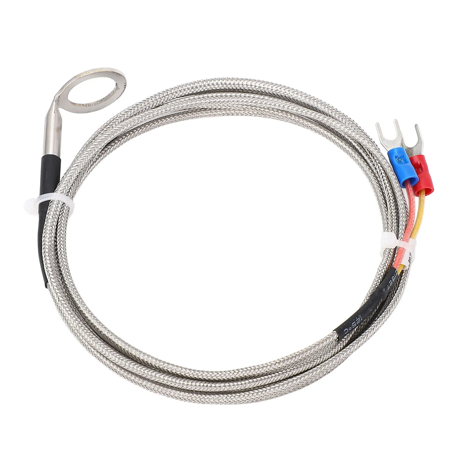 K Type Temperature Sensor Thermocouple Sensor Stainless Steel for Automotive Engine CHT Measurement with 14mm ID Washer image 2
