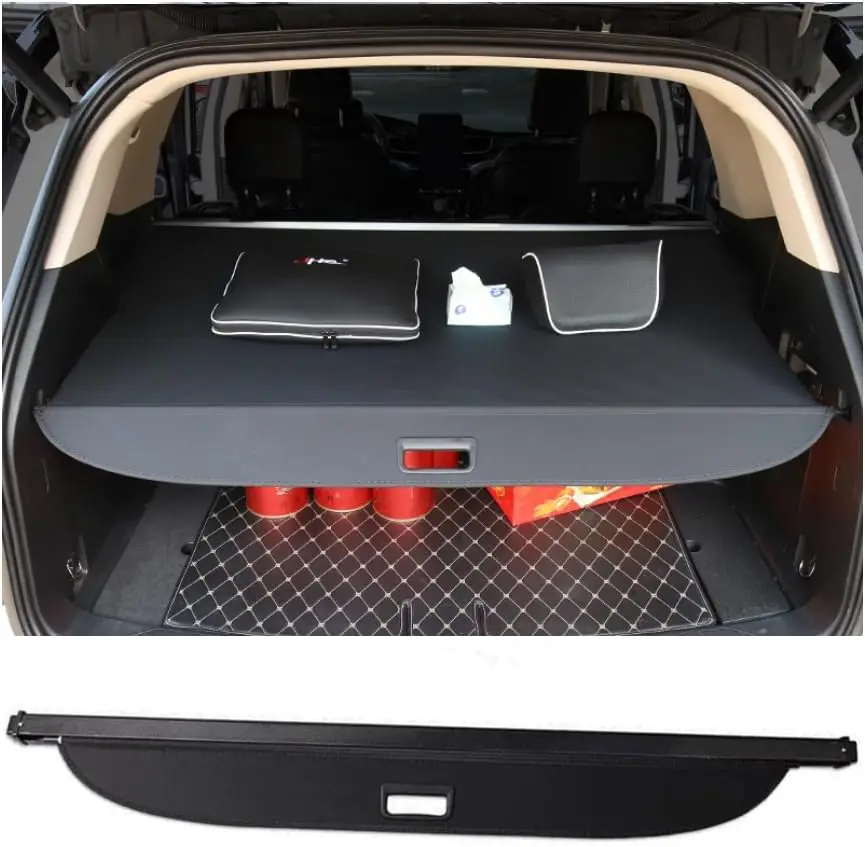 

Fit for Ford Explorer 2020-2024 Black Rear Cargo Cover Trunk Shield Security Retractable Luggage Shade