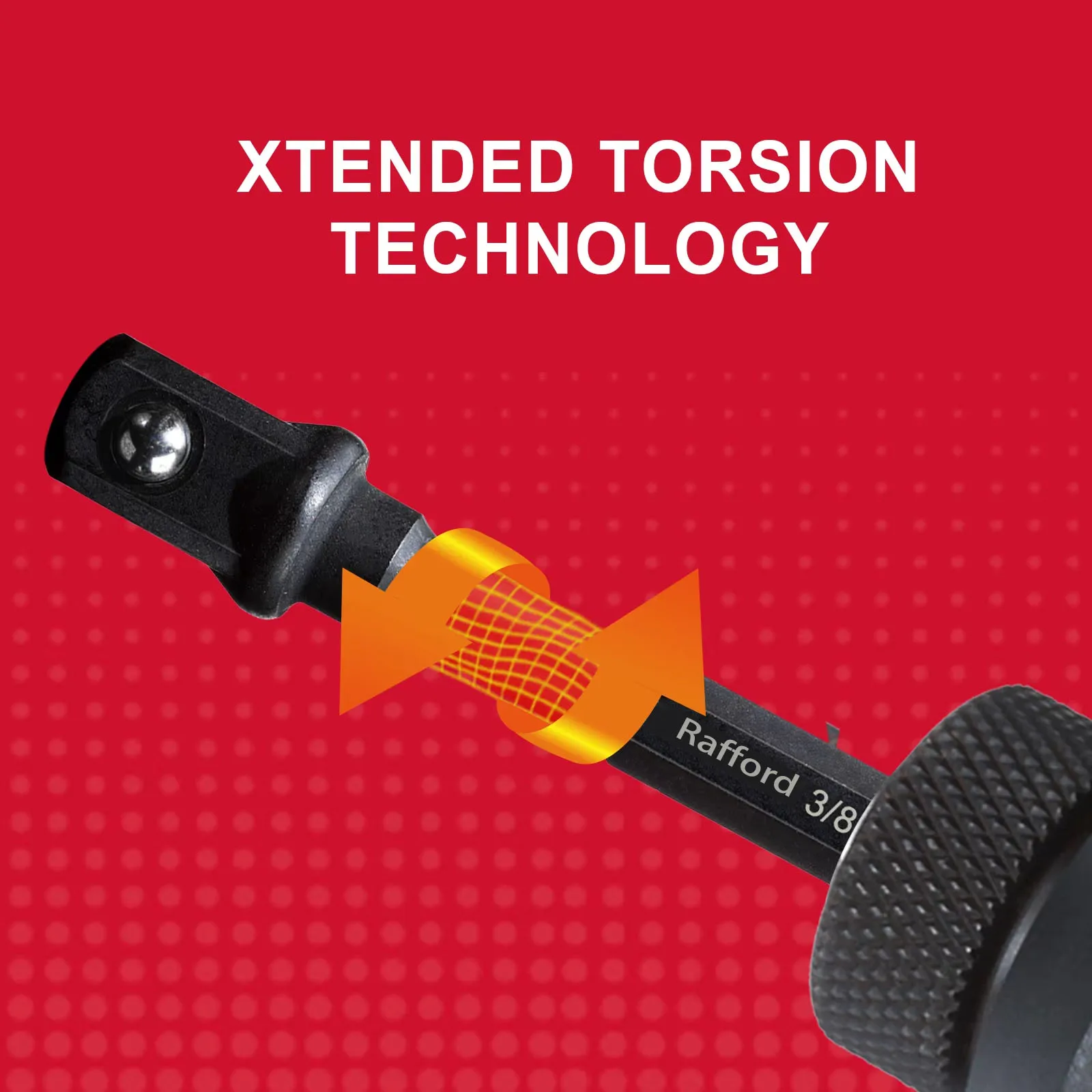 Rafford Impact Socket Adapter Set,1/4"3/8"and1/2"Drive,Extension Bit with Holder,Adapt Power Drill to High Torque Impact Wrench