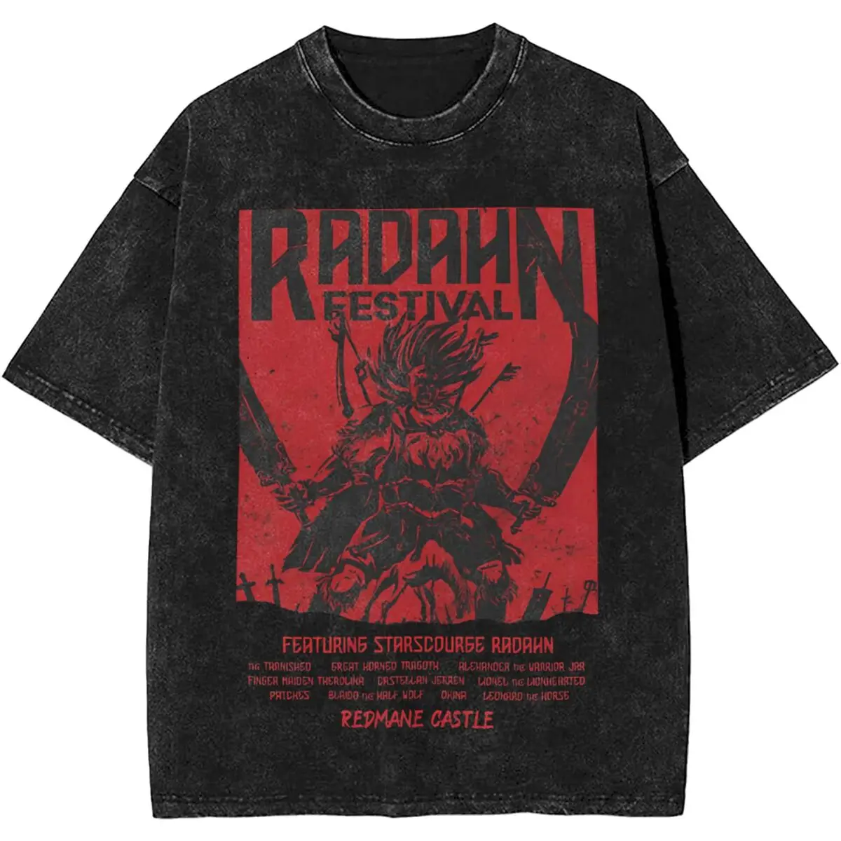 

Vintage Radahn Festival Eldened Ringed Shirt Outfit Tee Shirt Men Women Oversize T-shirts