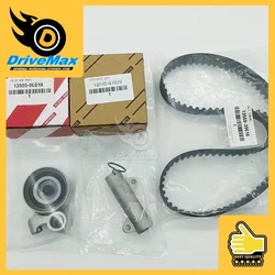 1/2 piezas Kit de polea tensora de correa de distribución para Toyota, Dyna, Hiace, Hilux, Land Cruiser, 13568-39016, 13540-67020, 13505-0L010