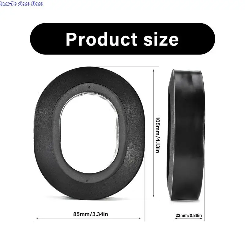 وسائد أذن بديلة لـ D0UA لـ Kairapro/V2X سماعات الأذن لوساء الأذن لتوفير جودة صوت راحة فائقة