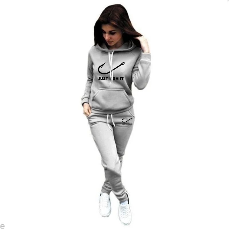 Womens Tracksuits Fashion Sets Outfits Jogging Suits Sports Wear Fashion Hoodie Set Trending Track suits Hoodie+Sweatpants 2 pcs