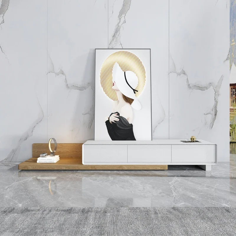 Drawers Center Tv Stands Filing Movies Entertainment Wood Modern Speaker Nordic Tv Table Luxury Muebles Chinese Style Furniture