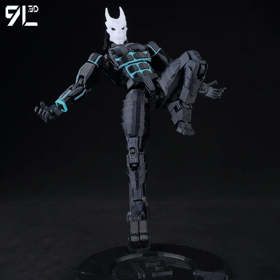 9L3D-printed Multi-jointed T13 Dummy13 Lucky13 Titan13 KaijuNo.8