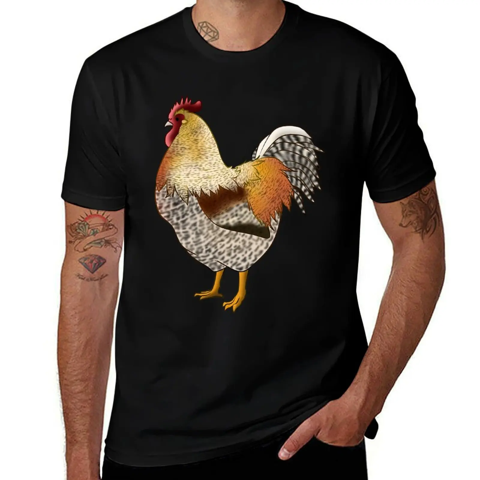 

Bielefelder Rooster T-Shirt graphic shirts vintage graphic tee vintage clothes t shirts for men cotton