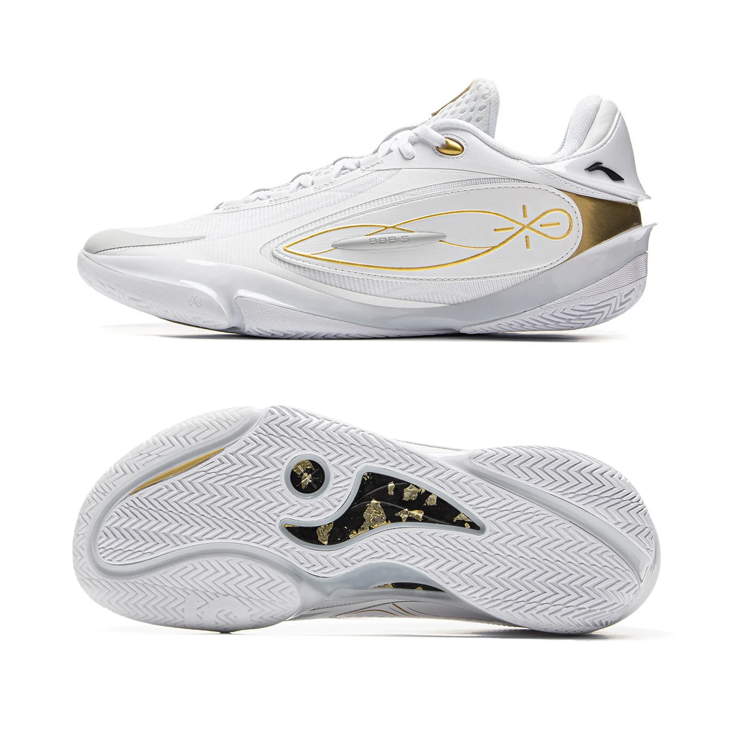 Мужские профессиональные баскетбольные кроссовки Li-Ning WADE 808 5 ULTRA с амортизацией SUPER BOOM, износостойкие кроссовки LiNing, спортивная обувь ABAV015 — фото товара