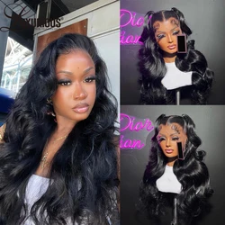 Body Wave 360 Full Lace Wig Human Hair Brazilian Loose Deep Wave 13x4 Lace Frontal Human Hair Wigs For Women Remy Human Hair250%