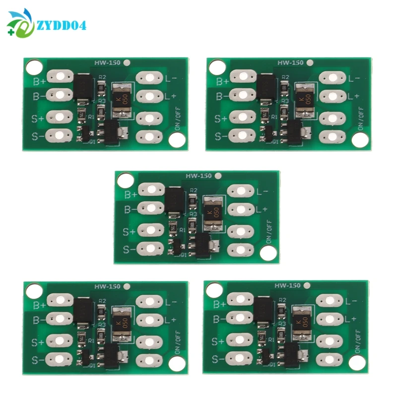 1/5Pcs Solar Generator Charge Controller Auto Light Control Circuit Switch Lithium Battery Charging Board DIY Garden Street Lamp