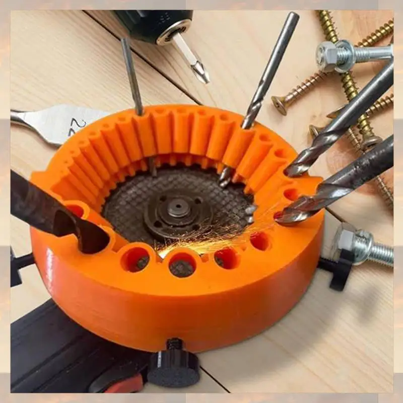 

Flash Trend Drill Bit Sharpener Power Drill Bit Grinding Attachment Drill Bit Grinding Attachment