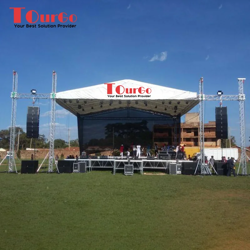 

Tourgo Outdoor Aluminum Mobile Concert Stage Truss for Event