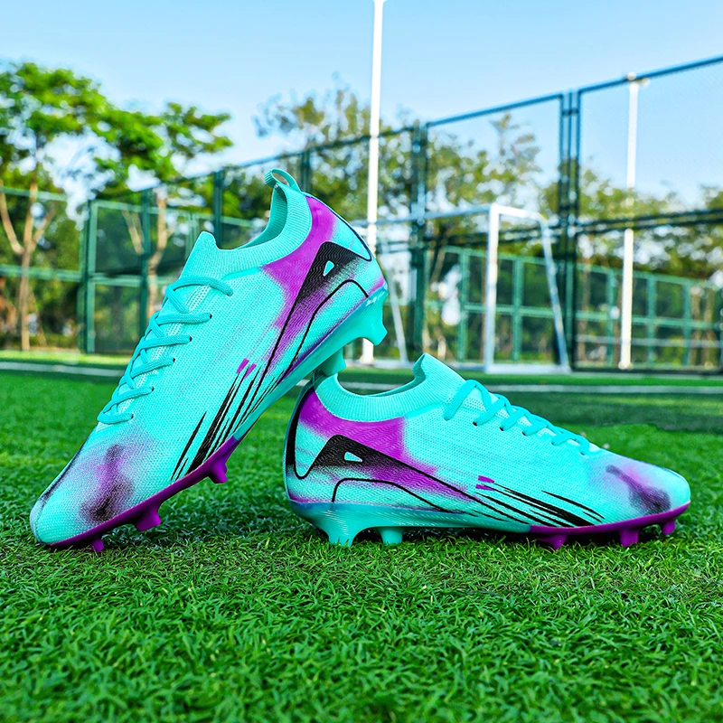 

Society Cleats Men Soccer Shoes Professional Football Field Boots Indoor Fast Comfortable TF/FG Sneaker Unisex Seamless