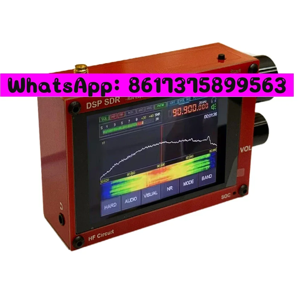 Por Set portatile Ricevitore SDR DSP Set professionale multifunzionale radio con scheda PCB a quattro strati