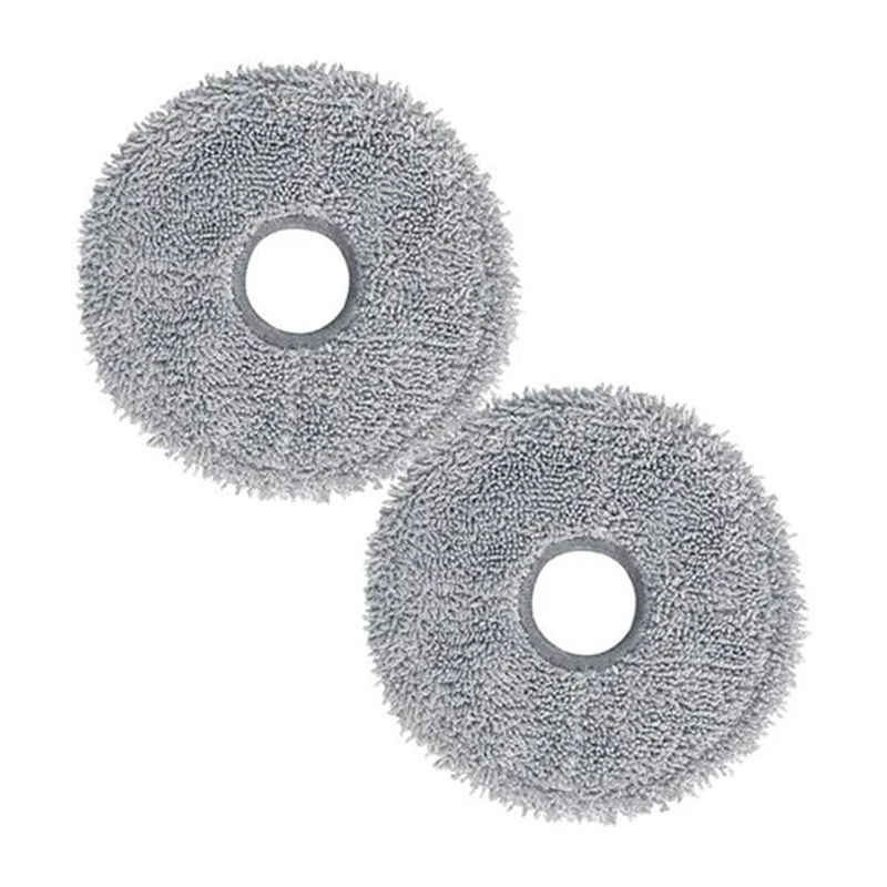 12PCS Mop Pads For Roborock Qrevo Master/V20/P10S Pro Robot Vacuum Cleaner Replacement Parts Microfiber Mop Cloth