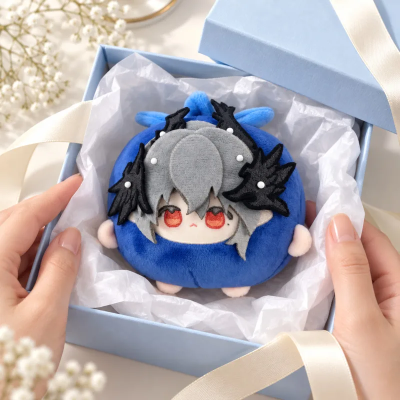 Arknights Logos Cotton Doll 10cm Dango Pendant Cute Anime Character Bag Charm Doll Figure Gift For Fans