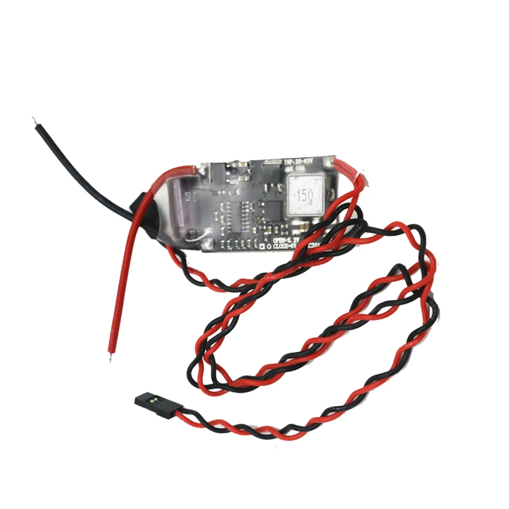 Receptor RC fuente de alimentación externa UBEC 5V 3A 5A 7A 15A regulador de conmutación BEC de ruido RF más bajo para accesorios de modelos RC