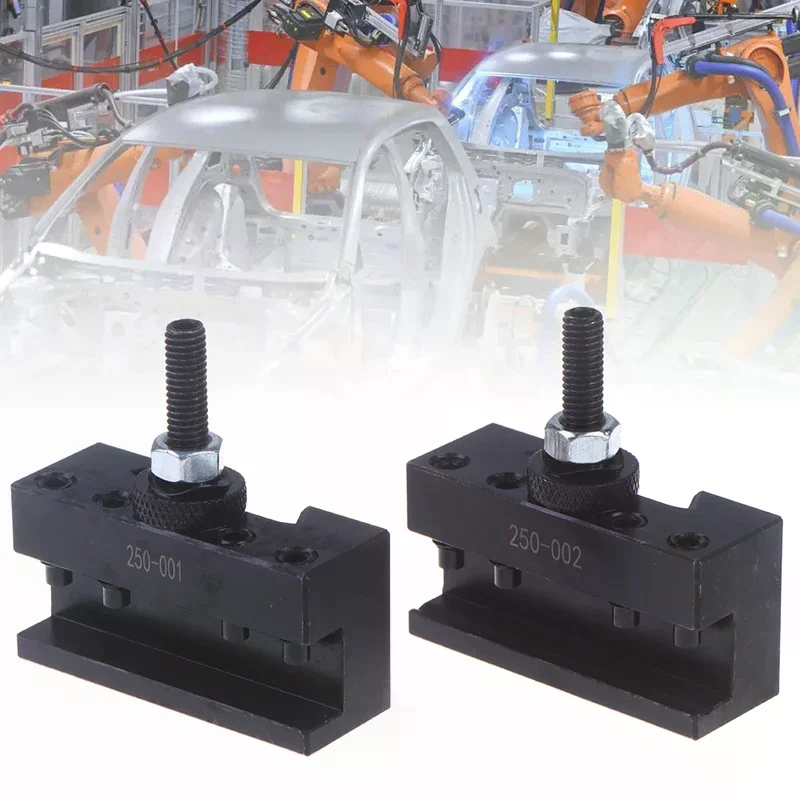

【New】250‑001 250‑002 Quick Changing Tool Post CNC Turning High Carbon Steel Lathe Tool Holder