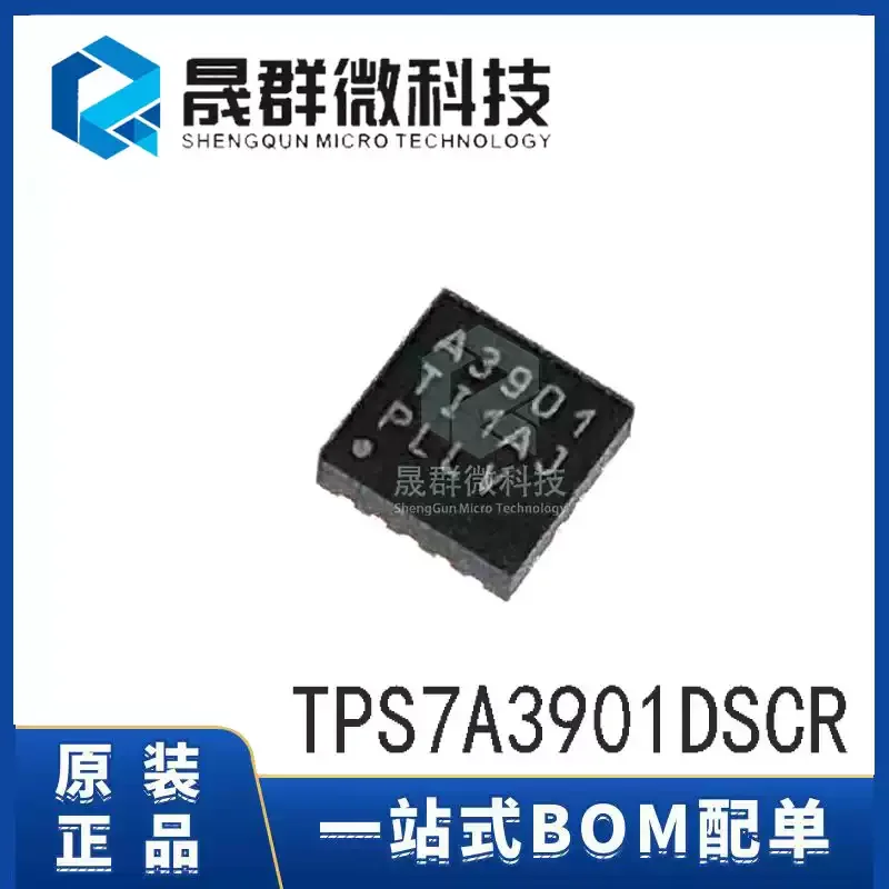 3-10pcs brand new original TPS7A3901DSCR silk screen A3901 WSON-10 LDO low voltage drop linear regulator