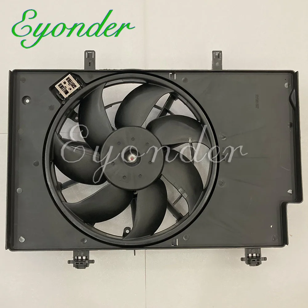 Engine COOLING A/C RADIATOR CONDENSER Electronic Fan for Ford Fiesta Ecosport Figo C1B1-8C607-FA C1B18C607FA FO3115186