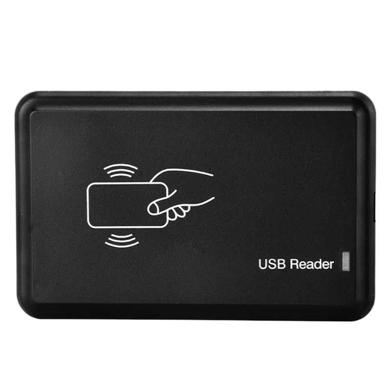 Contactless RFID Card Reader,125Khz USB ID Card Reader Configurable EM Proximity Sensor Smart Card For Access Control