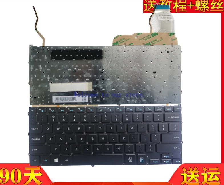 

For Samsung NP940X3G 940X3G NP940X3F 940X3F 940X3K New Keyboard