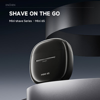 ENCHEN Beard Trimmer Electric Shaver IPX7 Razor Slide To Start Pocket Razor Rotary Magnetic Head Beard Trimmer for Men Mini 6S