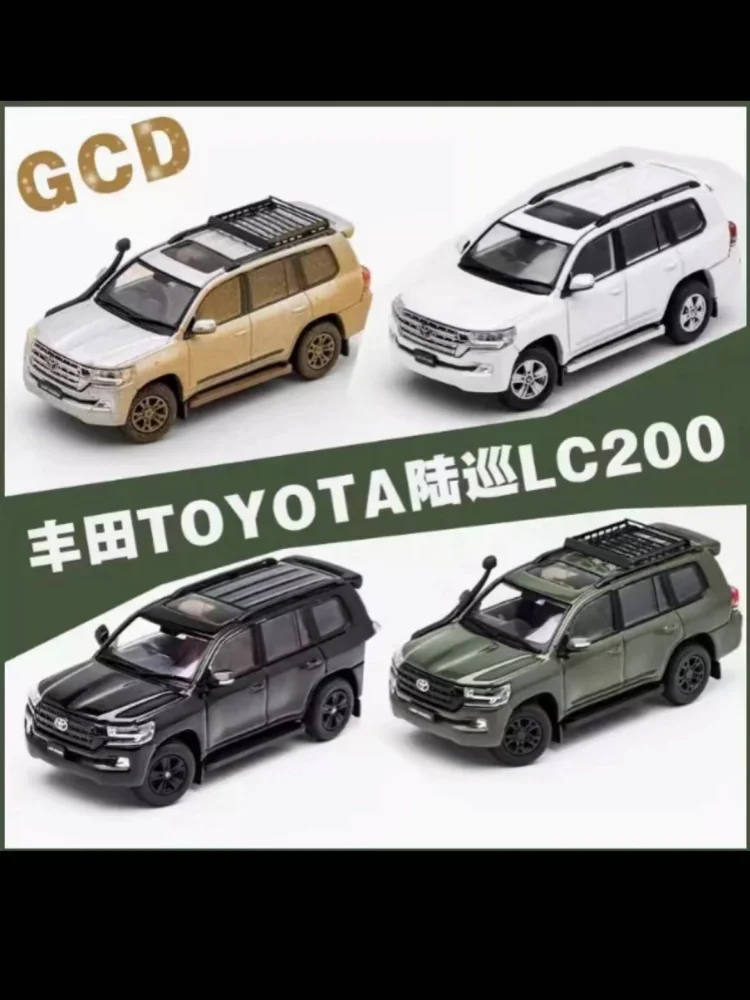 GCD 1:64 LC200 The off-road backpack version Diecast Alloy Model Car