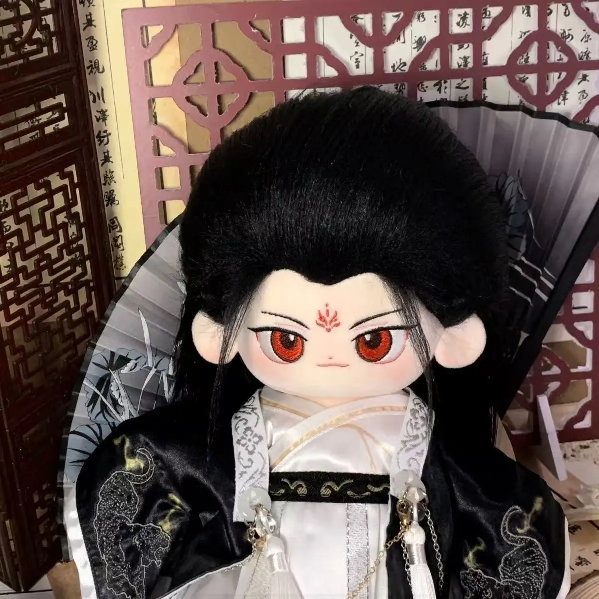 20cm New TV Till The End Of The Moon Tan Taijin Anime Figure Plush Cotton Doll Luo Yunxi Character Collectible Toy Gifts