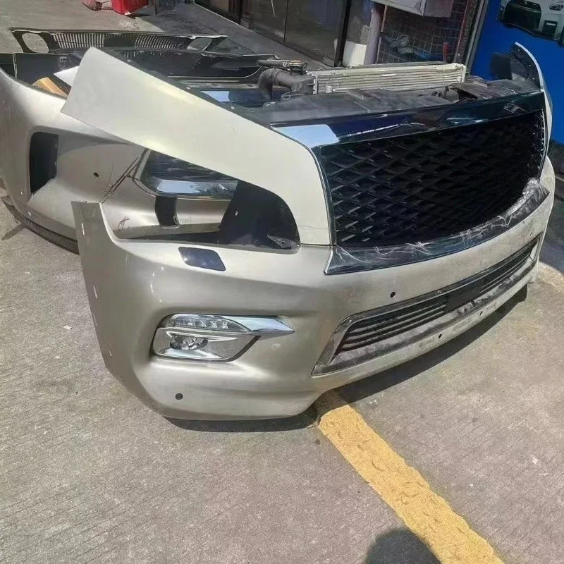 Front Mouth Hood Bumper Grille for Infiniti Q60 Car Parts Condition Bodykit with Car Disassembly