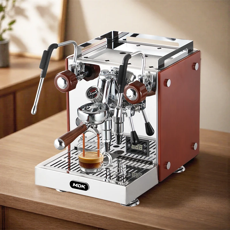 

Commercial Italian Espresso Coffee Machine Stainless Steel E61 Single Grouphead Smart Screen Electric For Hotels Outdoor Use