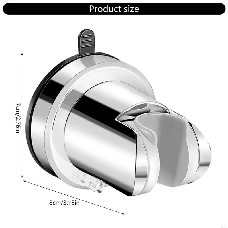 Handheld Showerhead Bracket Shower Bracket Suction Cup Shower Head Holder Base