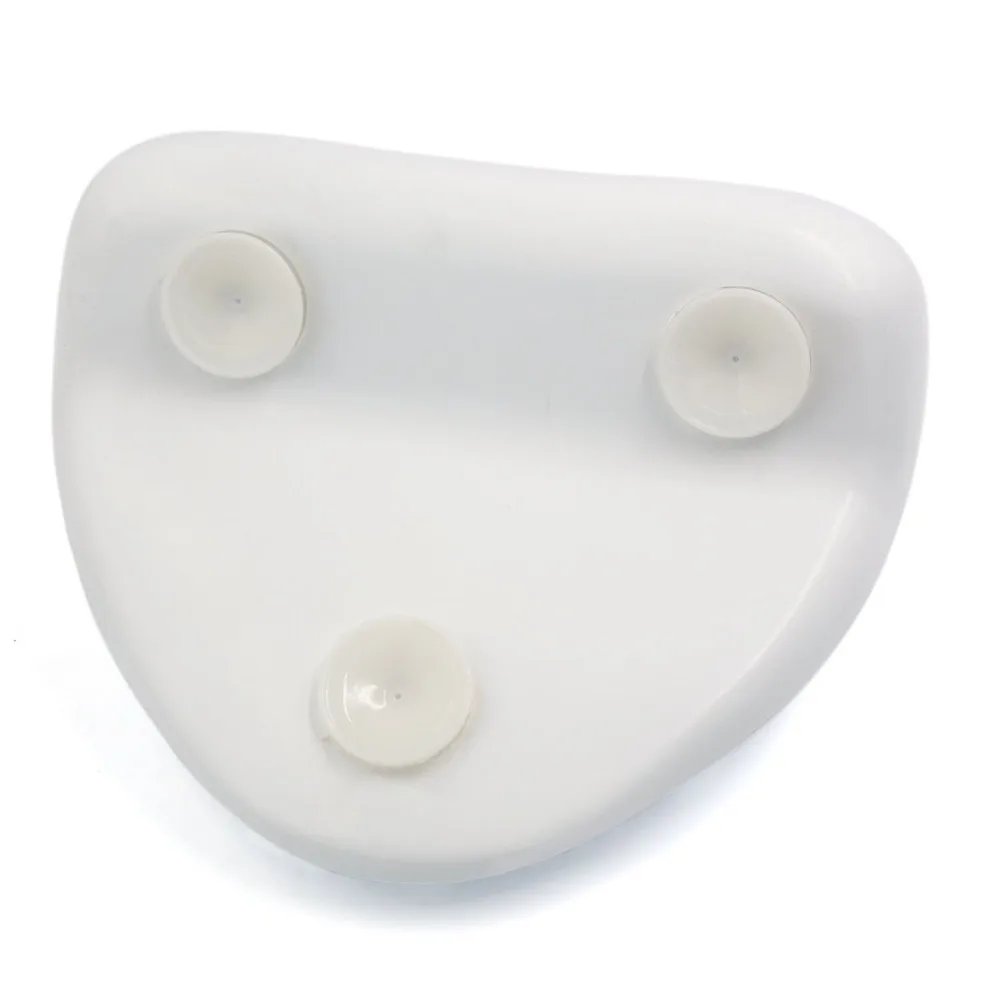 رغوة البولي يوريثين مع شفط كأس حوض الاستحمام وسادة مقاوم للماء شكل قلب حوض الاستحمام وسادة تدليك العمود الفقري العنقي وسادة رغوة الذاكرة