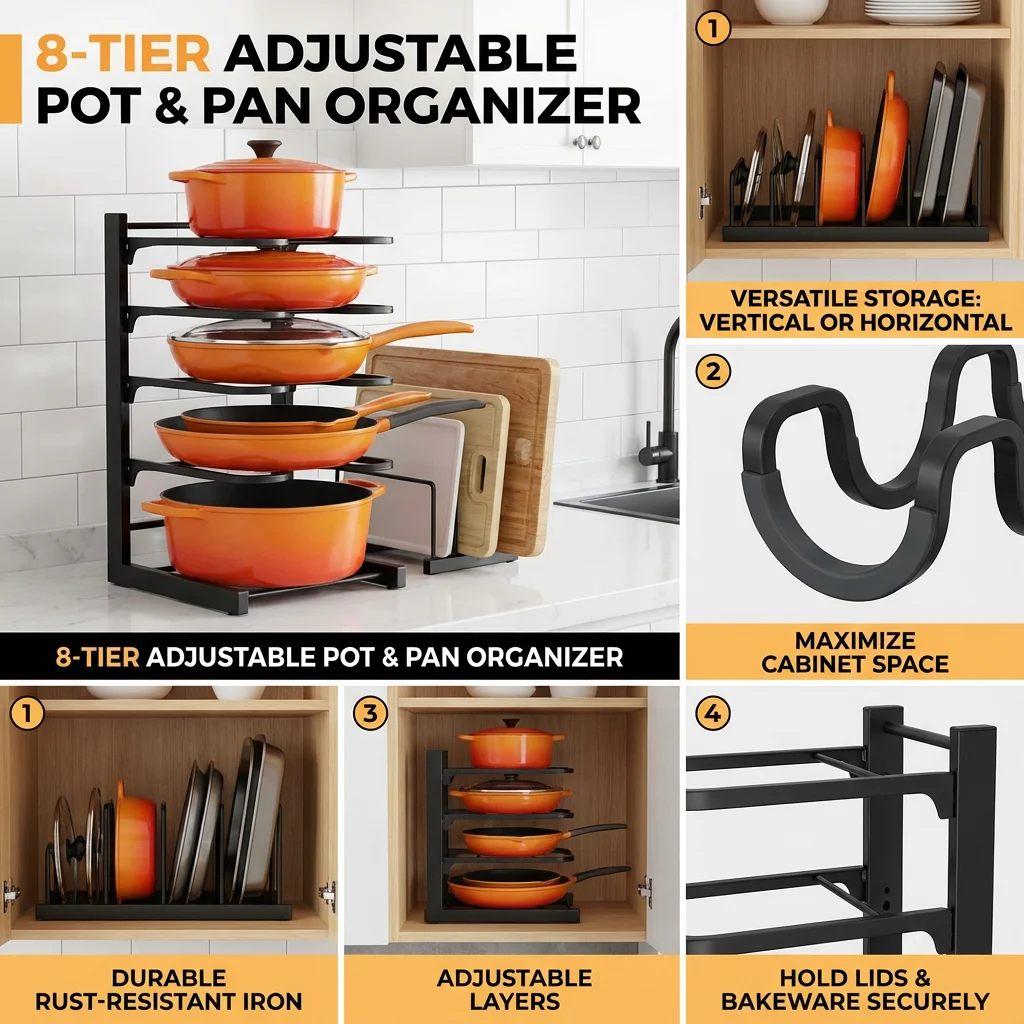 Thumbnail 4 - #54 Pot Racks Comparison Guide