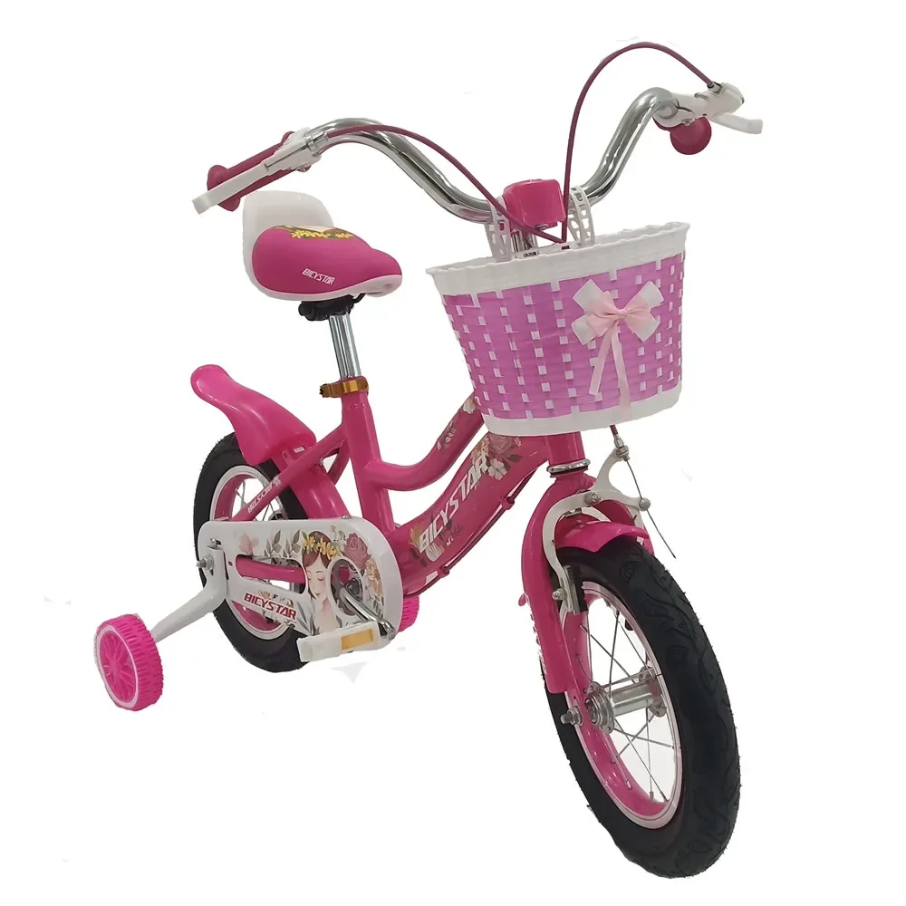 Nowe, hurtowe rowery dziecięce ZAIQU z 16-calowym siedzeniem, rowery dziewczęce z japońskimi postaciami z kreskówek dla chłopców i dziewcząt w wieku 8, 10, 11, 12 i 13 lat.