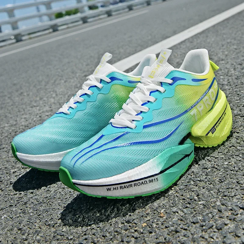 Sneakers for Men Summer Full-length Carbon Plate Running Shoes Lightweight Outdoor Non-slip Training Shoes Men\'s Tennis Shoes