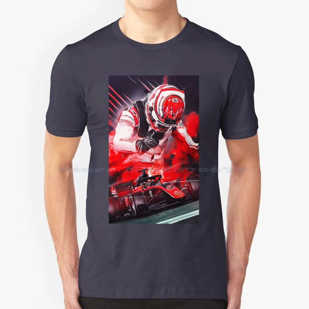 Formula Red Circuit T Shirt 100% Cotton Tee George Russell George Russell Interview George Russell 2022 George Russell Fans