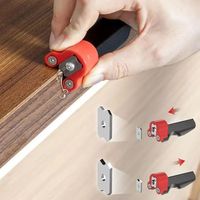 New Quick Woodworking Chamfering Tool Wood Deburring Fillet Scraper Edge Trimming Tool Arc Trimmer Metal Corner Manual Planer