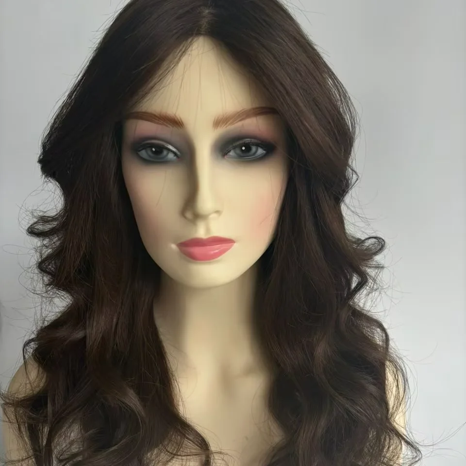 

In Stock Fast Ship Jewish Wigs European Hair Lace Front Kosher Wigs Cuticle Aligned Raw Hair For Hair Loss Women