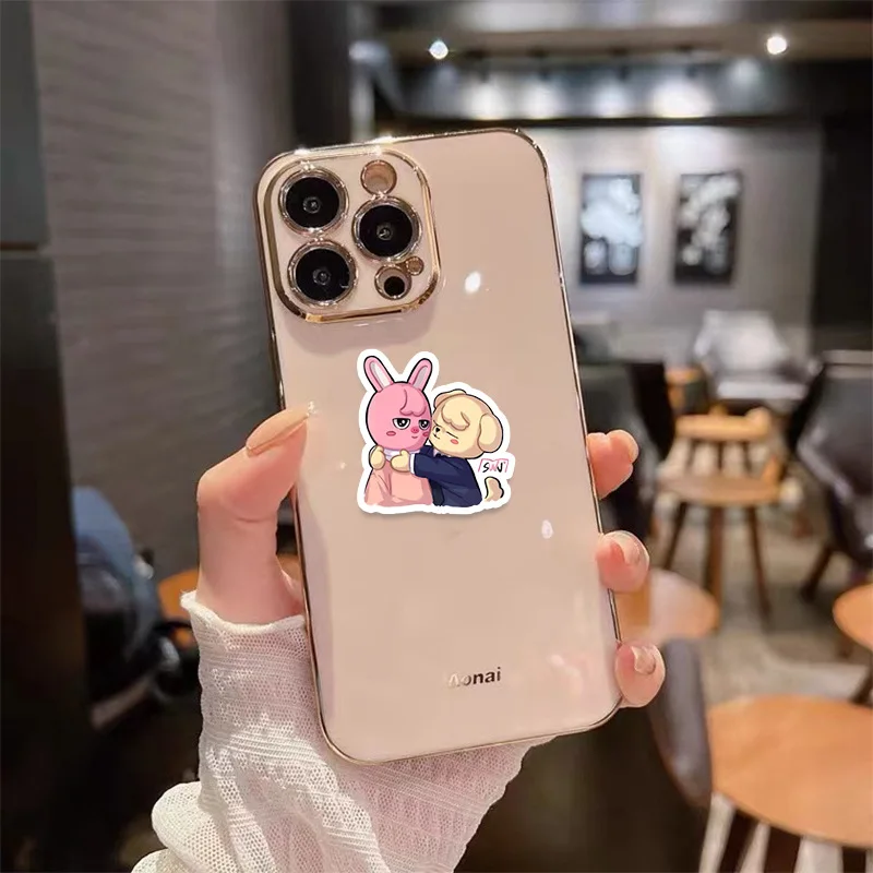 100pcs SKZOO Cute Cartoon Stickers Animal Collection Stickers, Stray Kids Graffiti Decoration Stickers Gift