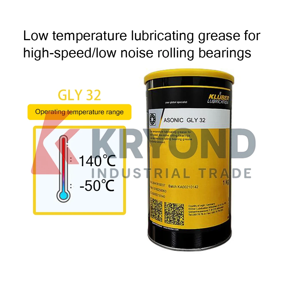 شحم تشحيم Kluber GY193 GB00 GLP500 GLY 501 GRAR555 GL261 GE46-1200 GHY443 GTE703 GH461 GHY133N المنتج الأصلي