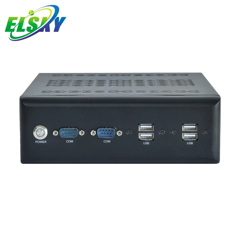 Support Elkhart Lake Celeron Processor J6412 Mini PC with Registered Jack 11 RJ11 Cash Drawer