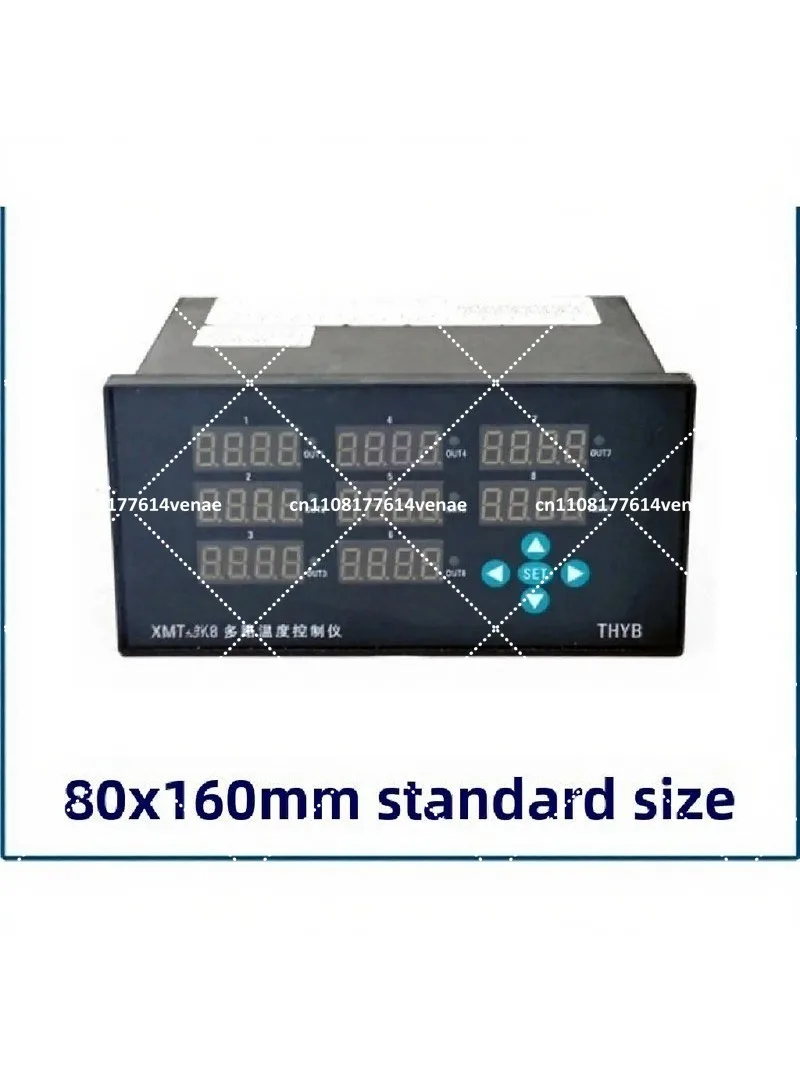 8-Channel PID Temperature Controller - Multi-Channel Control with Computer Monitoring & Temperature Curve Recording
