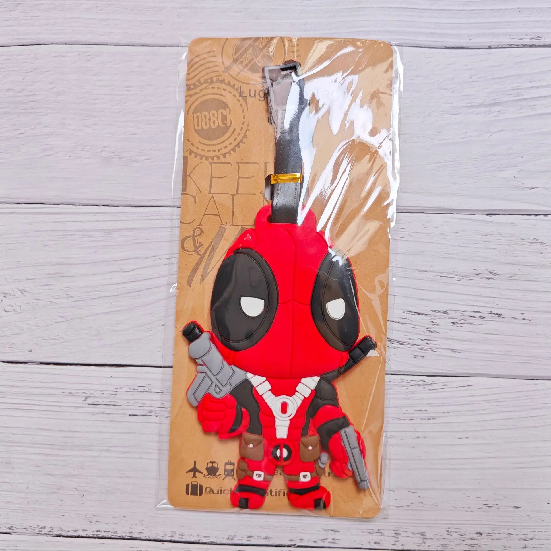 Deadpool & Wolverine Luggage Tag New Marvels Anime Suitcase Name ID Addres Holder Baggage Boarding Tags Travel Accessory Gift