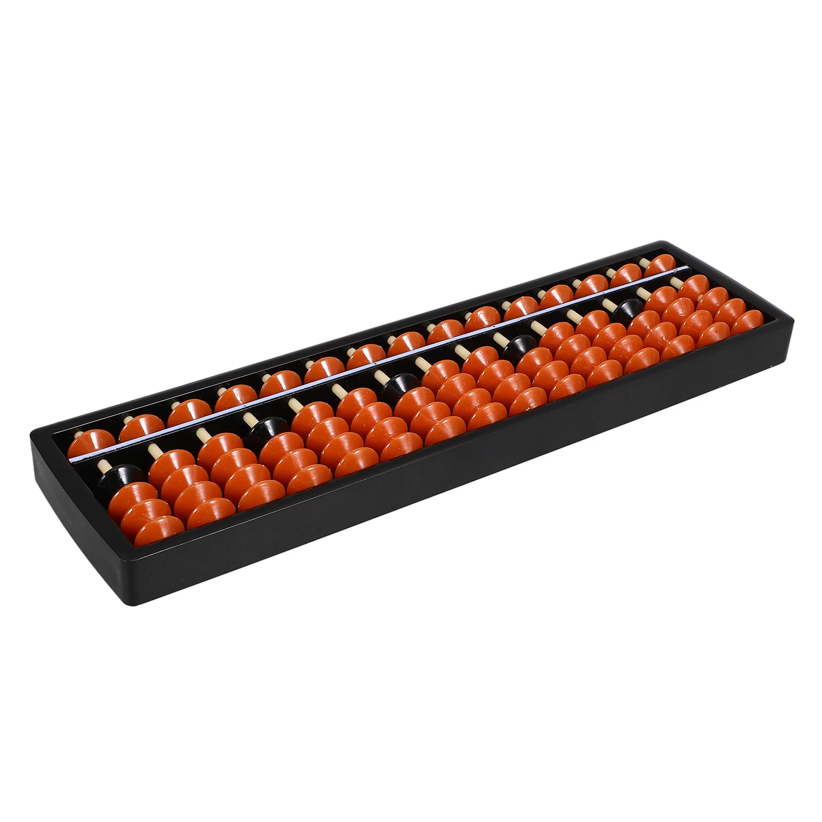 

15 Column Chinese Style Abacus Vintage Design Professional Calculating Tool for Students Education Home School Use