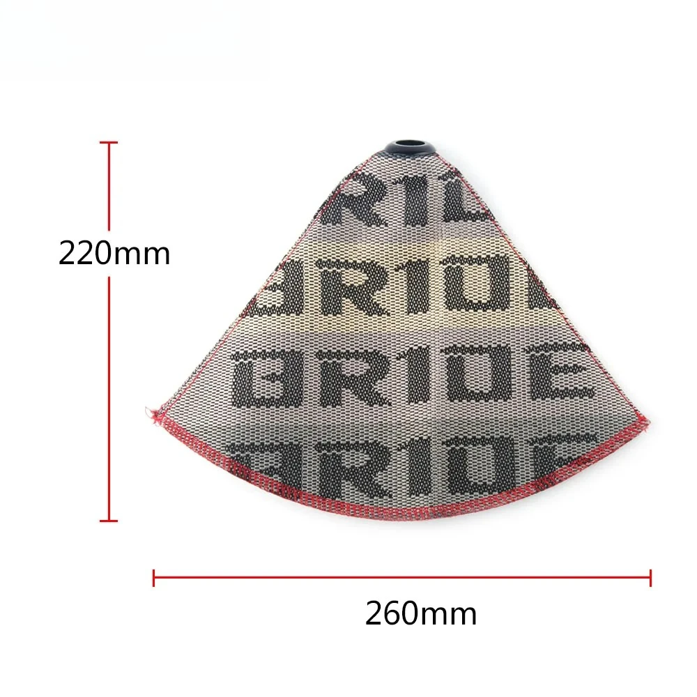 JDM نمط قماش العالمي رافعة تحول مقبض واقي أحذية بلاستيك أحمر أسود سباق التحول المقبض الياقات الإكسسوارات الفقرة المركبات #6