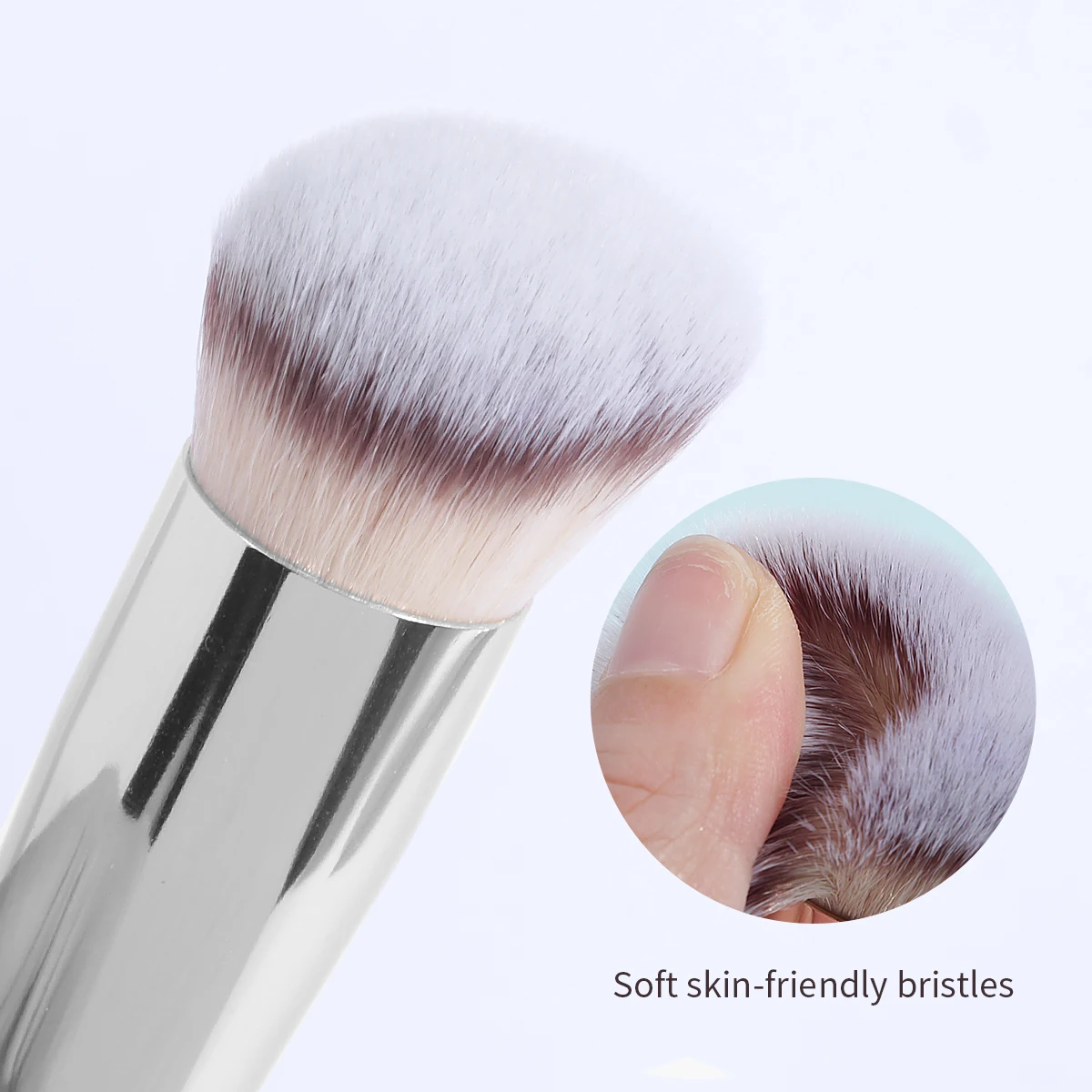 11 pçs kit de ferramentas de maquiagem 4 pçs pincéis de maquiagem com 7 pçs pó puff esponja de maquiagem dedo almofada de ar puff corretivo mistura sombra