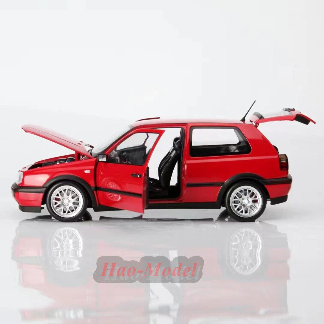 NOREV 1/18 For VW Golf GTI 1996 Flash Alloy Diecast Car Model Toys Boys Birthday Gifts Hobby Display Collection Simulation Red