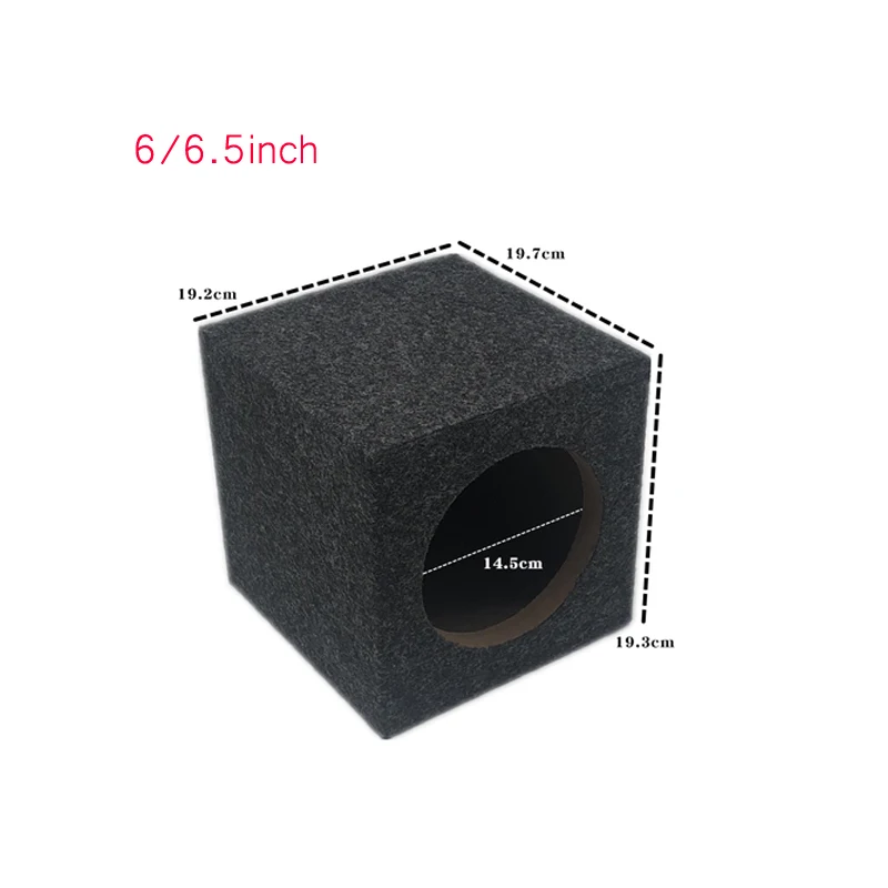 1Pc 5/6/6.5 Inch 165Mm Car Audio Houten Doos Gemodificeerde Subwoofer 150W Auto Thuis Passieve Luidspreker Behuizing