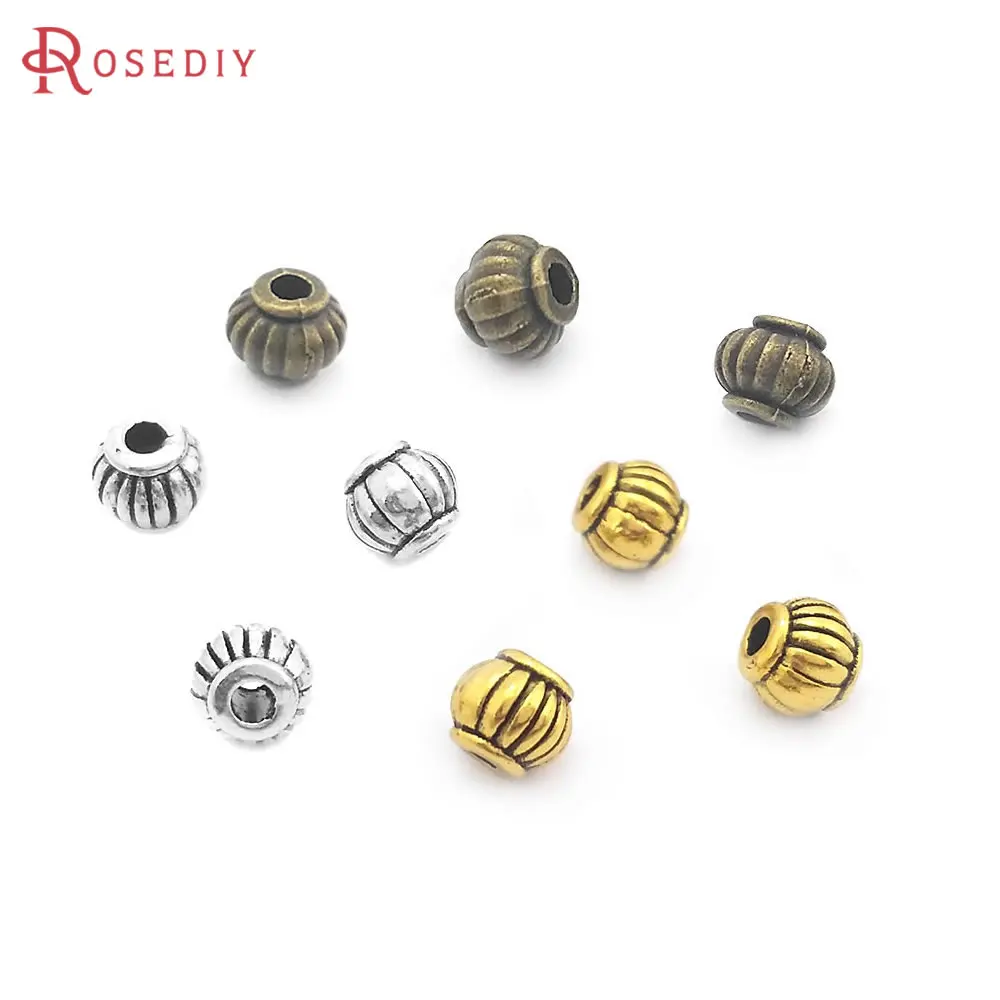

Antique Bronze Zinc Alloy Pumpkin Spacer Beads Bracelet Beads Diy Jewelry Making Supplies Bracelet Accessories for Women