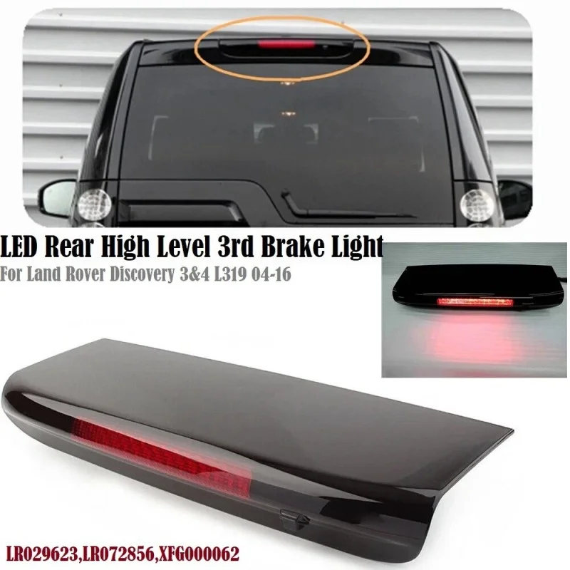 

1pc Car Rear Upper High Level Mounted Brake Stop Light Lamp OEMLR029623 For Land Rover Discovery 3 4 Brand New Car Accessories